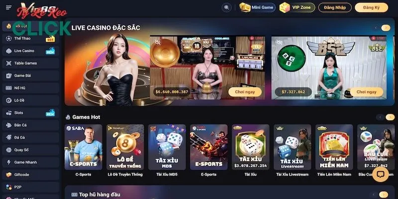 Vin88 - Sự Lựa Chọn Hàng Đầu Cho Người Chơi Bóng Đá 2 Giới thiệu dịch vụ cơ bản của nhà cái thể thao online